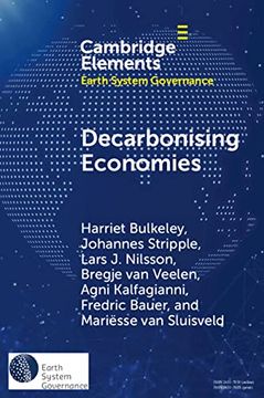 portada Decarbonising Economies (Elements in Earth System Governance) (in English)