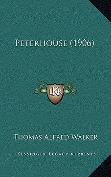 portada peterhouse (1906) (en Inglés)