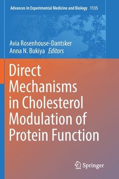 portada Direct Mechanisms in Cholesterol Modulation of Protein Function (in English)