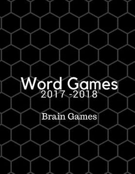 portada Word Games 2017-2018 Brain Games: Large-Print Word Search Puzzles (en Inglés)
