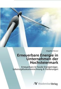 portada Erneuerbare Energie in Unternehmen der Hochsteiermark