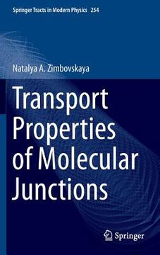 portada Transport Properties of Molecular Junctions (in English)