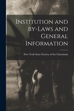 portada Institution and By-laws and General Information (en Inglés)