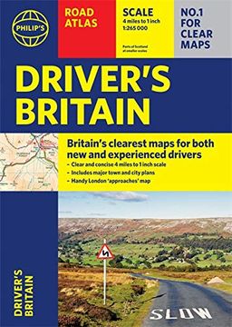 portada Philip'S Driver'S Atlas Britain: (a4 Paperback) (Philip'S Road Atlases) (en Inglés)