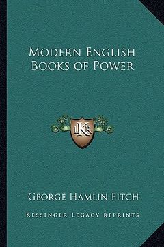 portada modern english books of power (en Inglés)