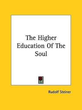 portada the higher education of the soul (in English)
