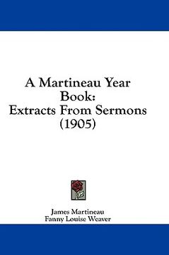portada a martineau year book: extracts from sermons (1905)