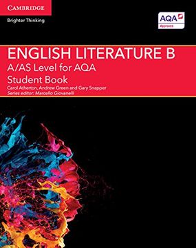 portada A/As Level English Literature B for Aqa Student Book (en Inglés)