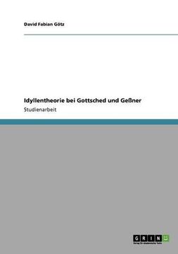 portada Idyllentheorie bei Gottsched und Geßner