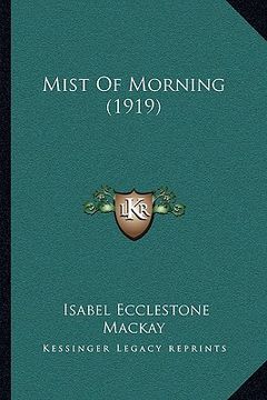 portada mist of morning (1919)