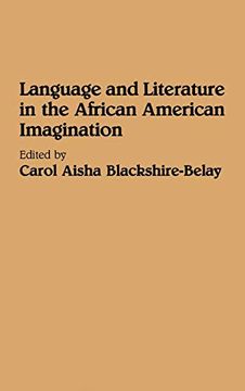 portada Language and Literature in the African American Imagination (en Inglés)