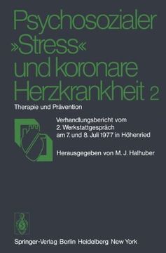 portada Psychosozialer Stress'' und koronare Herzkrankheit 2: Therapie und Prävention