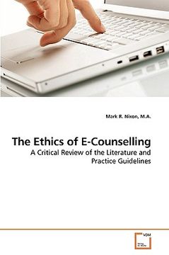 portada the ethics of e-counselling (en Inglés)