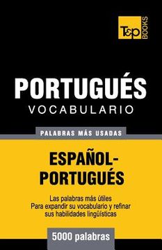portada Vocabulario español-portugués - 5000 palabras más usadas