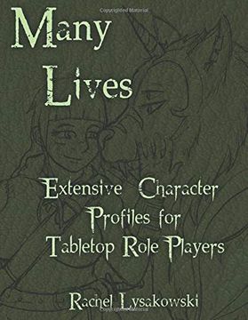 portada Many Lives: Extensive Character Profiles for Tabletop Role Players (en Inglés)