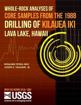 portada Whole-Rock Analysis of Core Samples from the 1988 Drilling of Kilauea Iki Lava Lake, Hawaii (en Inglés)