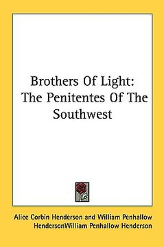 portada brothers of light: the penitentes of the southwest (in English)