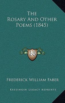 portada the rosary and other poems (1845) (en Inglés)