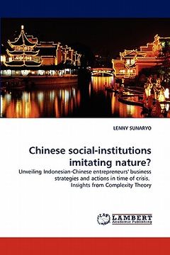 portada chinese social-institutions imitating nature? (in English)
