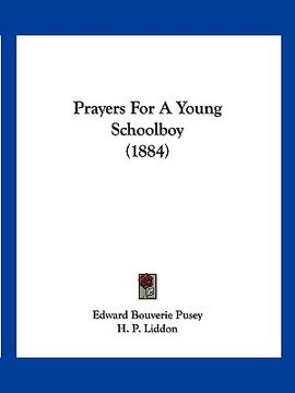 portada prayers for a young schoolboy (1884) (in English)