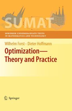 portada Optimization--Theory and Practice (en Inglés)