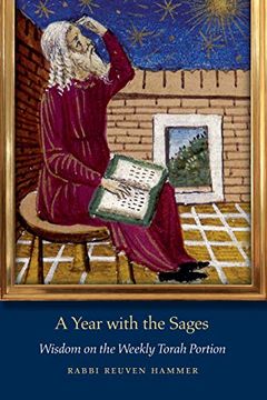 portada A Year With the Sages: Wisdom on the Weekly Torah Portion (Jps Daily Inspiration) (en Inglés)