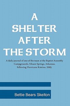 portada a shelter after the storm (in English)