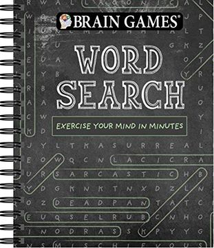 portada Brain Games Word Search: Exercise Your Mind in Minutes (in English)