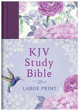 portada Holy Bible: Kjv Study Bible - Hummingbird Lilacs 