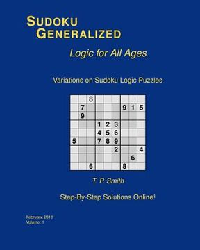 portada variations on sudoku logic puzzles, vol 1 (en Inglés)