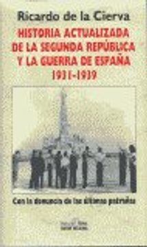 portada historia actualizada de la segunda república1931-1939
