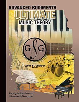 portada Advanced Rudiments Workbook - Ultimate Music Theory: Advanced Music Theory Workbook (Ultimate Music Theory) Includes umt Guide & Chart, 12. (Ultimate Music Theory Rudiments Books) (en Inglés)