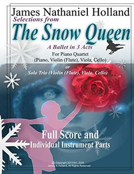 portada Selections From the Snow Queen: For Piano Quartet (Violin (Flute), Viola, Cello and Piano) (in English)