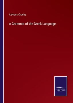 portada A Grammar of the Greek Language 