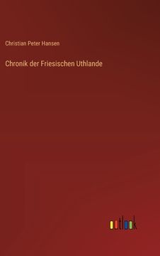 portada Chronik der Friesischen Uthlande (in German)