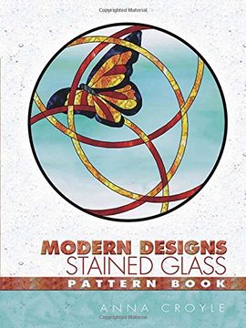 portada Modern Designs Stained Glass Pattern Book (Dover Stained Glass Instruction) 