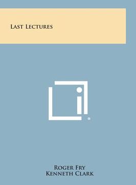 portada Last Lectures (en Inglés)