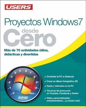 portada Proyectos Windows 7 Desde Cero: Espanol, Users