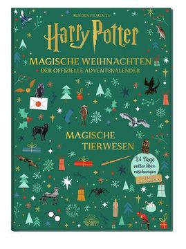 portada Aus den Filmen zu Harry Potter: Magische Weihnachten - der Offizielle Adventskalender - Magische Tierwesen (en Alemán)