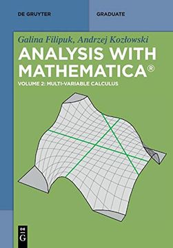 portada Multi-Variable Calculus: Volume 2: Multi-Variable Calculus (de Gruyter Textbook) (en Inglés)