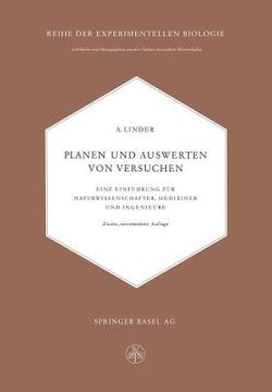 portada Planen Und Auswerten Von Versuchen: Eine Einführung Für Naturwissenschafter, Mediziner Und Ingenieure (en Alemán)