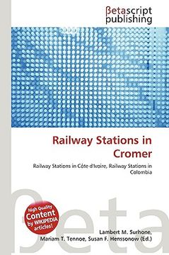 portada Railway Stations in Cromer (en Inglés)