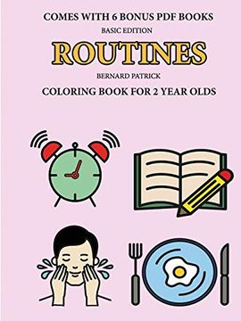 portada Coloring Book for 2 Year Olds (Routines) 