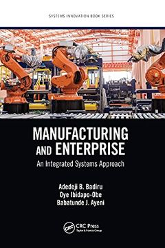 portada Manufacturing and Enterprise (Systems Innovation Book Series) (in English)