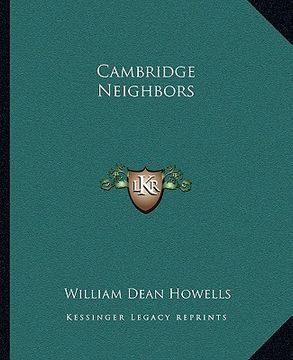 portada cambridge neighbors (in English)