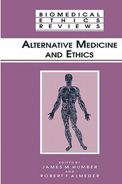 portada alternative medicine and ethics (en Inglés)