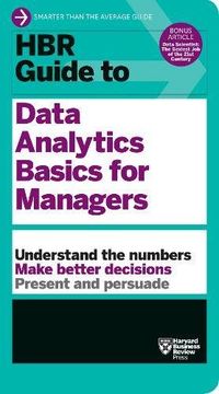 portada Hbr Guide to Data Analytics Basics for Managers (Hbr Guide Series) (in English)