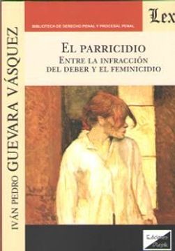 portada Parricidio, el (in Spanish)