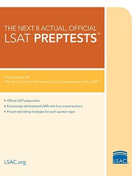 portada The Next 8 Actual, Official Lsat Preptests (en Inglés)