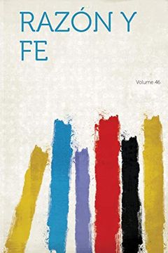portada Razón y fe Volume 46 (in Spanish)